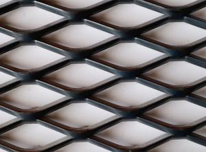 China Mild Carbon Steel Raised Galvanized Expanded Diamond Metal Sheet factory