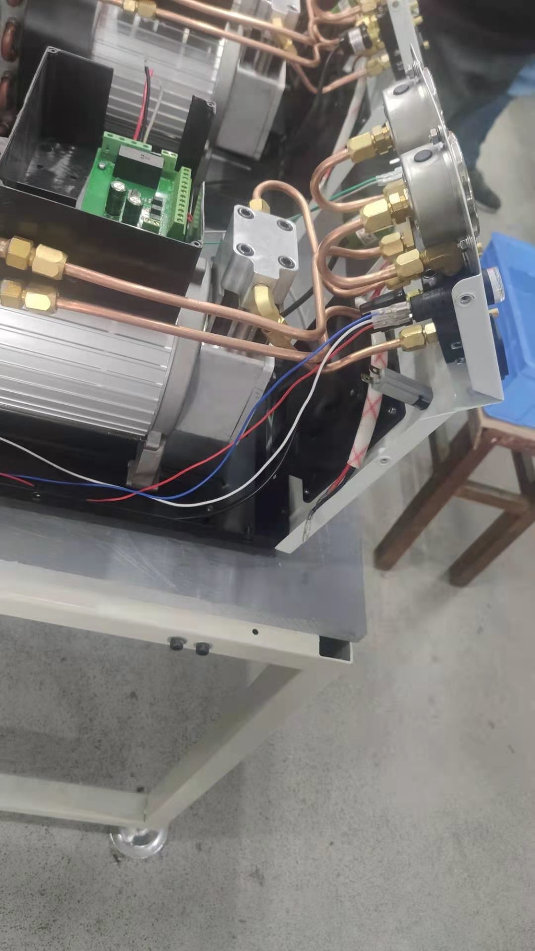 ZLRR-2A HVAC Air Conditioner Evacuation Feron Recovery Machine With Twins Cylinder