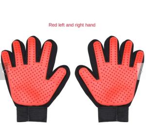 China 60g Cat Hair Remover Mitt Enhance Pet Grooming Glove With Tips factory