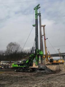 China KR280 High Efficiency Max Torque 280 kN.m 80 m Depth Pile Driving Rigs factory