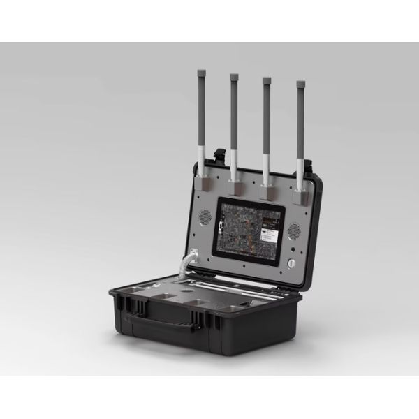 45MHz-6000MHz Coverage Anti Drone Detection System For Pilot Positioning Detection