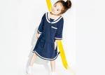 Pretty Cotton Size 4 Kids Girls Clothes Jersey 3 4 Sleeve Girls Fall Dresses
