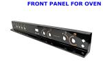 Metallic Material Oven Door Panel High Heat Resistance For Freestanding Oven