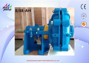 China 8 / 6 E - Slurry Pump , High Head High Chromium Alloy Centrifugal Slurry Pump factory