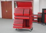Heavy Duty Red Color Storage 42 Inch Tool Cabinet Movable With Door For Tool