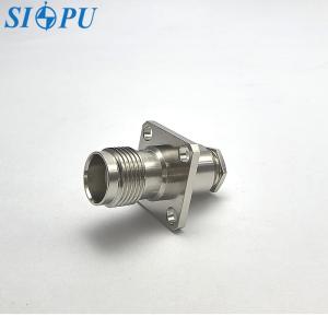 China TNC Female RF Coaxial Connector – Flange Mount, Compatible with RG178/U Cable factory