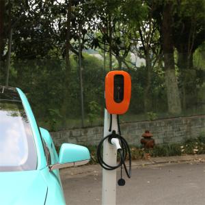 China 60Hz Wallbox Outdoor Electric Car Charging Point WIFI Current Adjustable factory