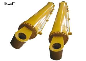 China Industrial Flange Double Action Hydraulic Cylinder Long Stroke Large Bore for Excavator factory