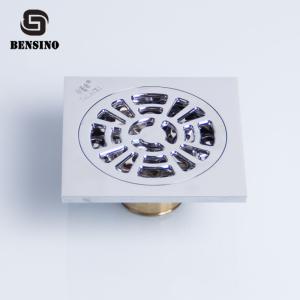 China Square 100x100mm 5mm Kitchen Floor Drain Strainer factory