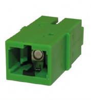 China RoHS Internal Shutter Zirconia Sleeves SC Fiber Adapter factory
