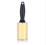 Plastic Vertical Handle Silicone Colorful Washable Lint Roller