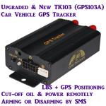 GPS103A Global Car AVL Vehicle GPS SMS GPRS Tracker W/ Cut-off & Resume Oil &