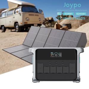 China 2400W Solar Generator Portable Power Station With Solar Panels For Emergency Home Use on sale
