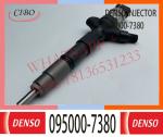 095000-7380 Neutral Common Rail Diesel Fuel Injector For TOYOTA 23670-30240