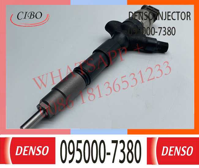 095000-7380 Neutral Common Rail Diesel Fuel Injector For TOYOTA 23670-30240 23670-0L070