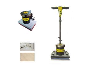 China High Speed Orbital Floor Polishing Machine No Side Torque 1000W With Quadrate Pad factory
