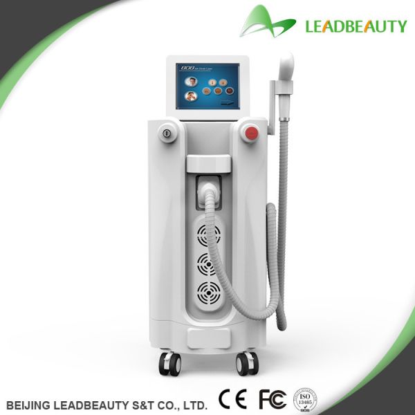 China Newly upgraded painless diode laser hair removal machine price factory
