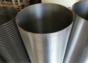 China Water Well Sand Control Screens Stainless Steel / Low Carbon Galvanized Type Optional factory