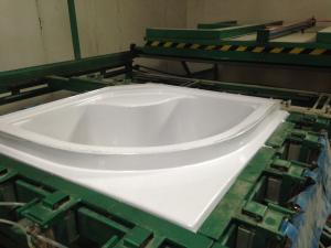 China plastic sheet vacuum thermoforming machine factory