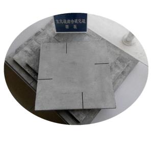 China Kiln Furniture Customizable Recrystallized Silicon Carbide Sheet with 0.34% CaO Content factory
