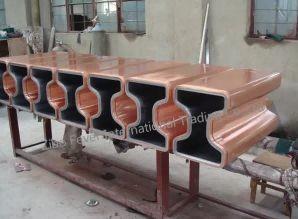 China Square Shape OEM CCM Mould Tube Billet Casting Red Copper Tube factory