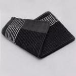 Printed Stripes Cotton Golf Towel for Adult Golfers Custom Logo and Design