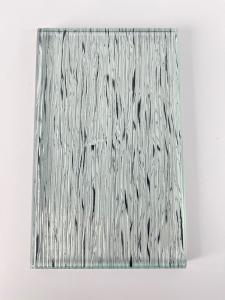 China Ripple Clear Textured Glass Panels Household Architectural Textured Glass factory