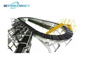 China Cycling Postal Cross Belt Sorter For Courier CEP factory