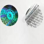 Security 3D Hologram Sticker Printing Custom Transparent Logo Stickers