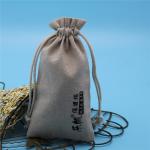 Jute / Linen Gift Package Natural color Custom Printed Jute Bags