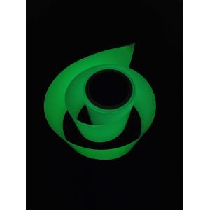 Red Reflective Luminescent Tape Adhesive PET Inkjet Uv Printable Vinyl