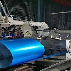 China GL Pre Painted Galvalume Sheets Minimised Spangle factory
