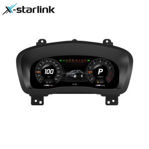 China Cadillac XT5 XT6 LCD Instrument Panel Oil Gauge Digital Car Gauges Black Frame 12.3 Inch factory