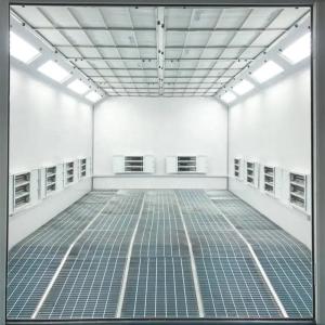 China Electric Heating Auto Body Paint Booth 50Hz Car Spraying Oven For High Quality Finishes factory
