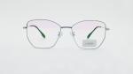 Street Fashion Metal Frame Men Women Clear Lens Glasses Mirrored Flat Lenses
