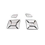 Car Door Window Glass Lift Switch Button Cover Decor For Mercedes Benz W204 GLK