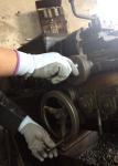Skin Comfort Cut Resistant Gloves Thin PU Coating Favorable Cooling Effect