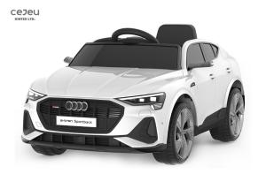 China Audi Etron Sportback Licensed Kids Car 36 Month 6v Audi Ride On 13KG factory