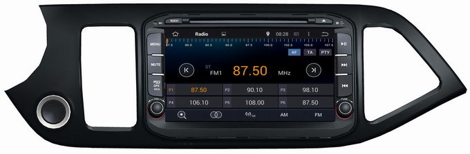 Ouchuangbo Car Stereo DVD Radio Audio for Kia Picanto 2014 GPS Navigation Android 4.4 System OCB-8057D