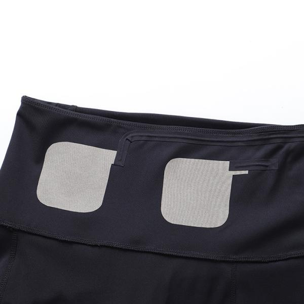 BODYTIME EMS Leggings Black Nylon Women'S Yoga Pants Abdomen Stretch Exercise