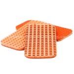 Outdoor Red Prefabricated Running Track Material 1.28mm Vertical Deformation