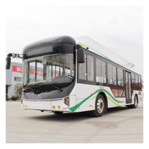 China 10.5m Pure Electric Bus 250KM Mileage 30 Seats For Urban transportation. factory