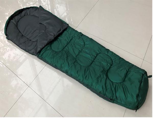 300gsm Single Camping Sleeping Bag Hollow Cotton Breathable Outdoor Sporting