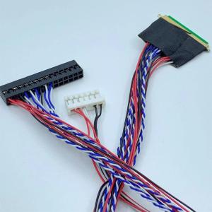 I-PEX To Dupont Connector Lcd Display Cable , Lvds Extension Cable For Lcd