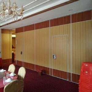 China Conference Room Movable Partition Walls , Soundproof Interior Sliding Dividers factory