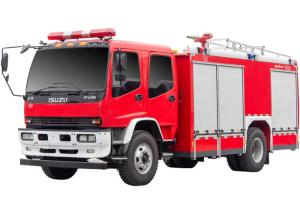 China ISUZU 5000L Compressed Air Foam Fire Truck Specialized Vehicle China Factory factory