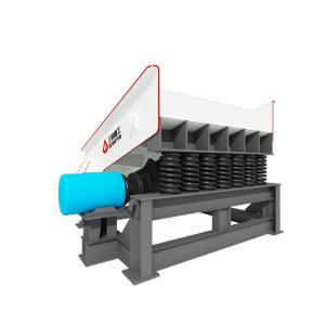 Simple Structure Single Shaft Feeder machine With 200 T/H Processing Capacity