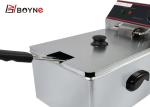 Single Tank Fryer Single Basket Electric Deep Fryer For Restaurant