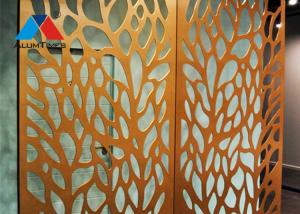 China Recyclable Perforated Aluminium Wall Cladding Panels Fireproof Waterproof factory