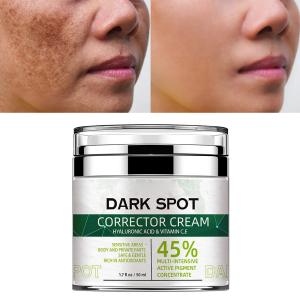 China Face Black Freckle Acne Fade Dark Spot Removing Corrector Whitening Cream factory